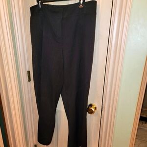 Womens plus Sz 18W Merona Brown pinstripe Pants